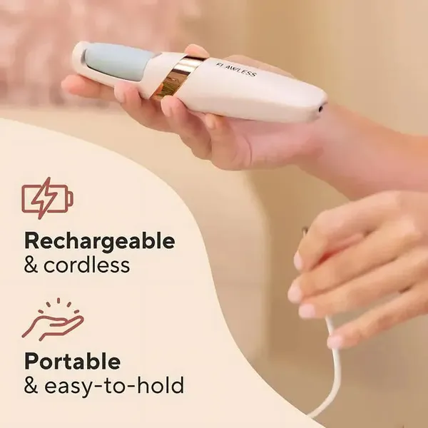 White_Electric_Callus_Remover_Abs_Plastic,_Stainless_Steel